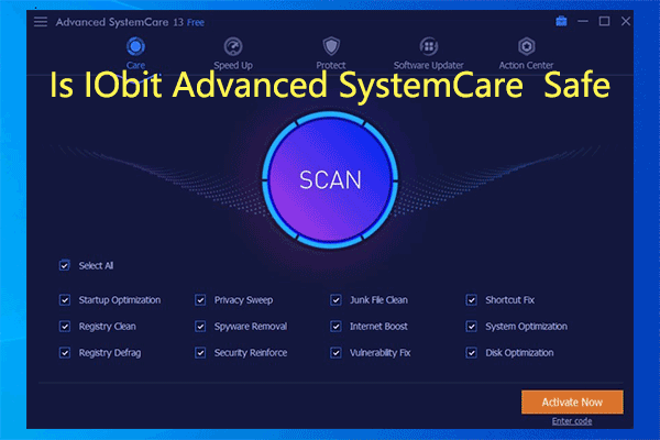 is Advanced SystemCare veilig