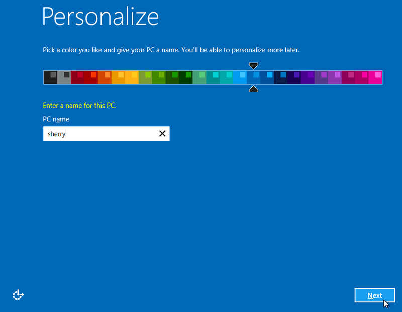 Paramètres Windows 8.1