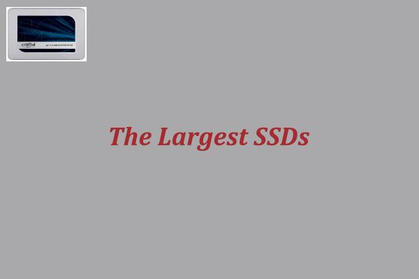 plus grand SSD