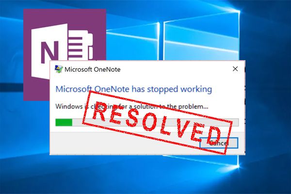 OneNote crasht