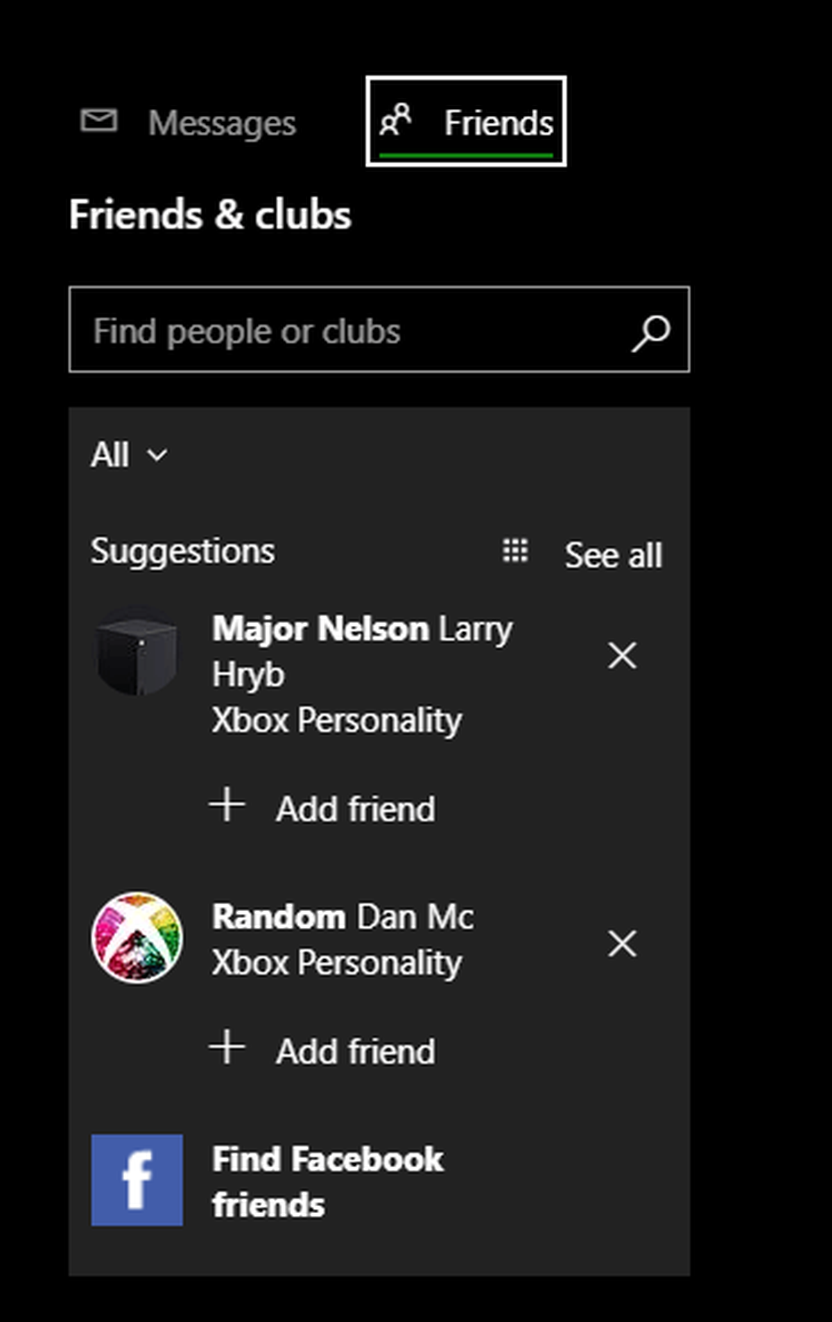 ค้นหา Xbox Gamertag ใน Xbox.com