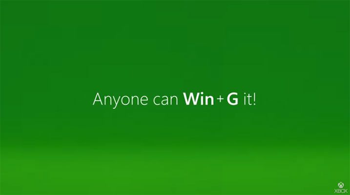 tryk på Win + G genvej til spillinjen