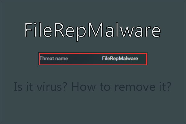 wat is FileRepMalware