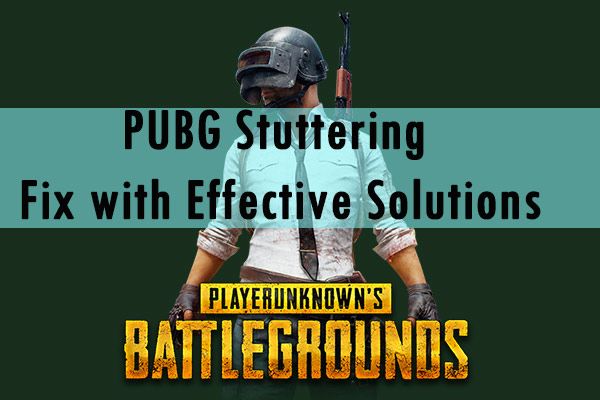 PUBG stottert