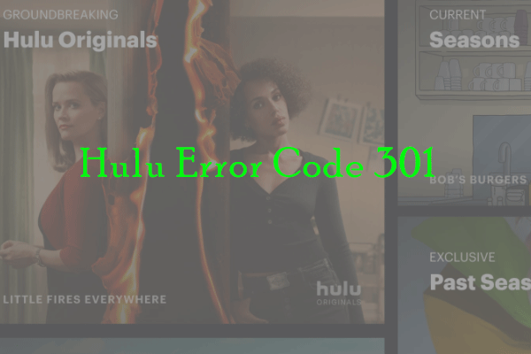 Hulu fejlkode 301