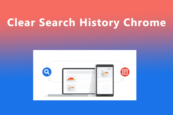 ryd søgehistorik i Chrome