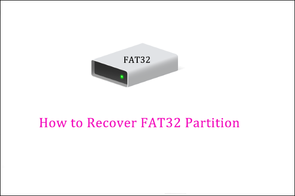 gendan FAT32 partition