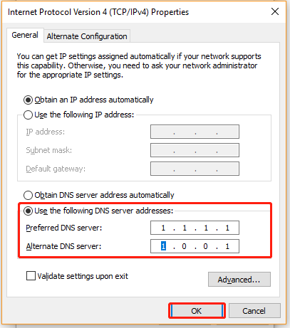 gebruik Cloudflare DNS
