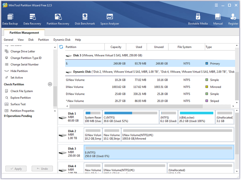 MiniTool Partitie Wizard