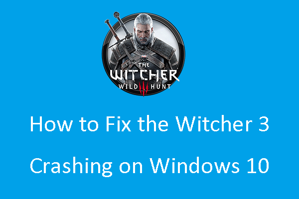 the Witcher 3 styrter ned