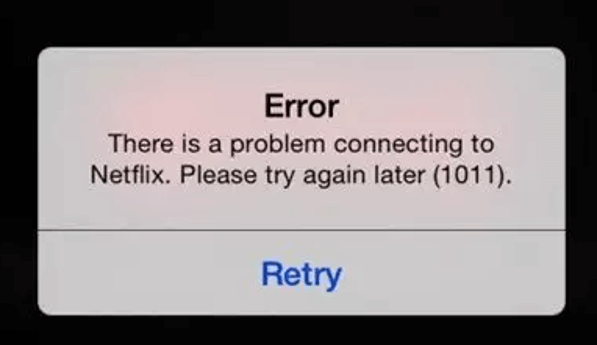 Erro de rede Netflix