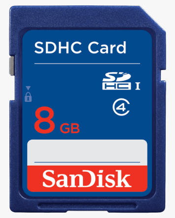 gewone SanDisk SD-kaart