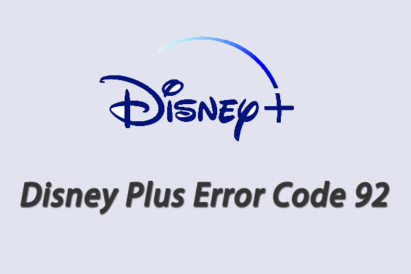 foutcode 92 Disney Plus