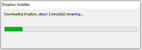 Dropbox-installatieprogramma