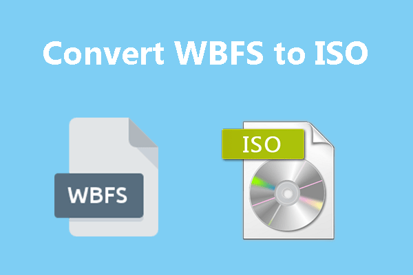 WBFS naar ISO