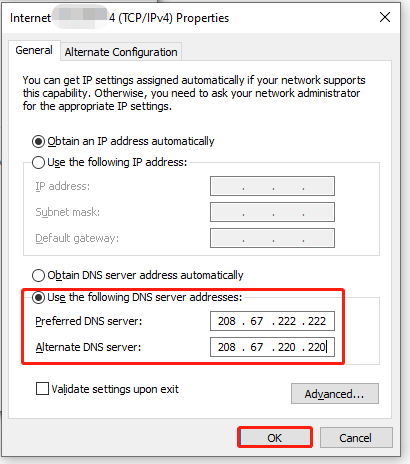 DNS-instellingen wijzigen