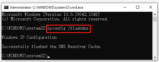 DNS-cache doorspoelen