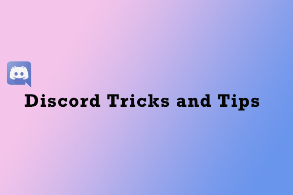 Discord-trucs