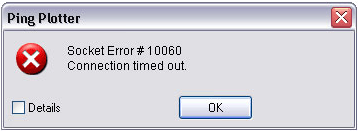 socketfout 10060
