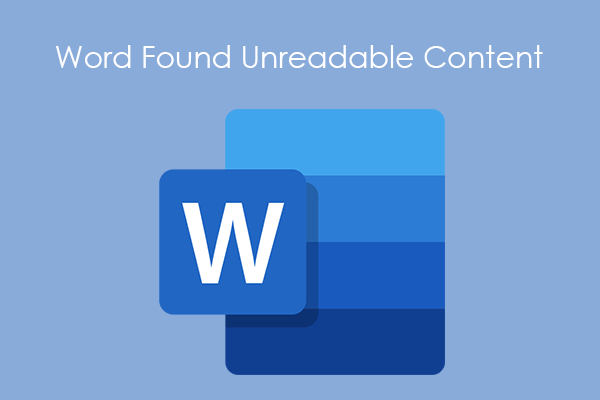 Word vond onleesbare inhoud
