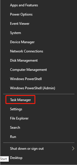 åbne Task Manager