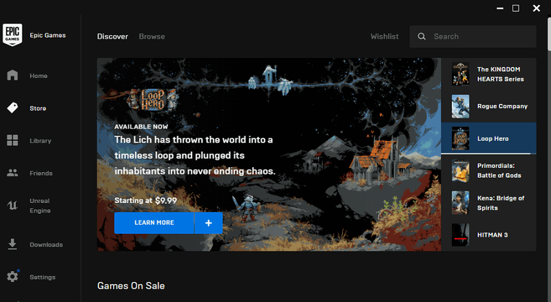 Epic Games Launcher