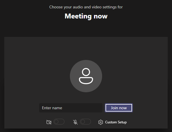 deltage i Teams-mødet i en browser