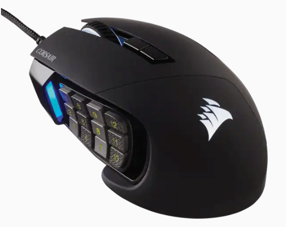 Corsair muis zijknoppen