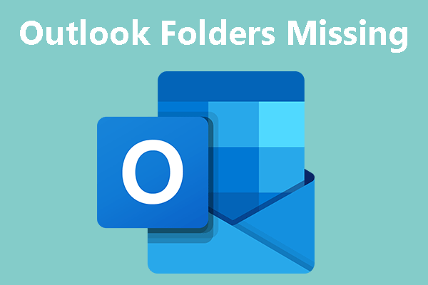 Outlook-mappen ontbreken