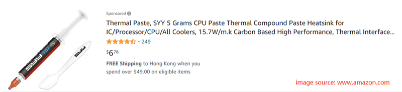 koelpasta verkocht op Amazon