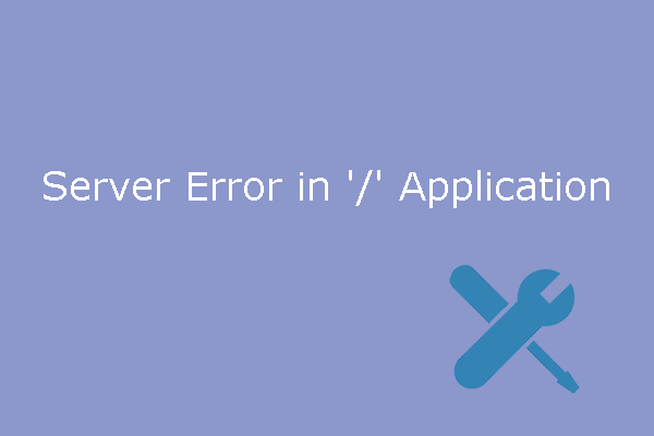 serverfout in