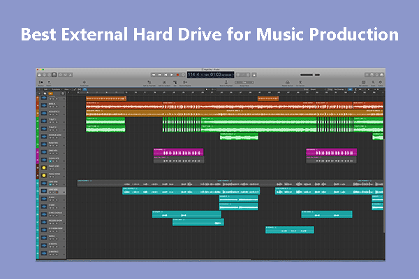 beste externe harde schijf voor muziekproductie