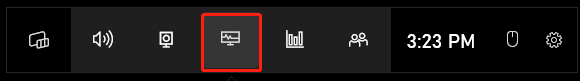 Open de prestatiewidget