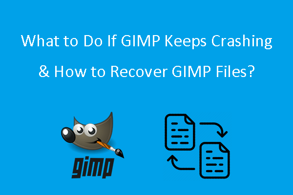 GIMP blijft crashen