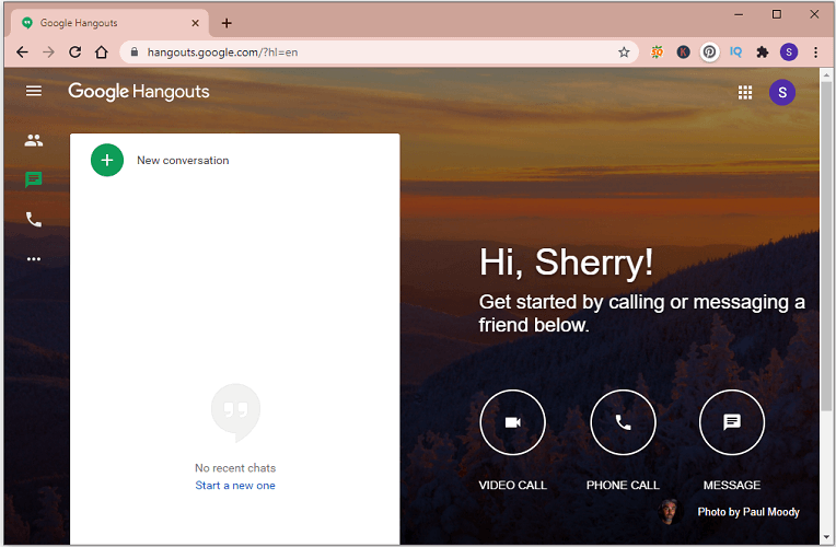 Google Hangouts