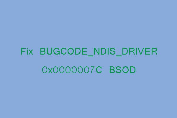 BUGCODE_NDIS_DRIVER