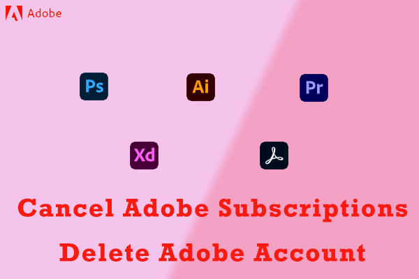 verwijder Adobe-account