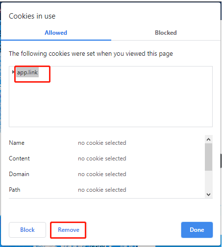 cookies verwijderen