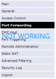 Minecraft Port Forwarding virker ikke