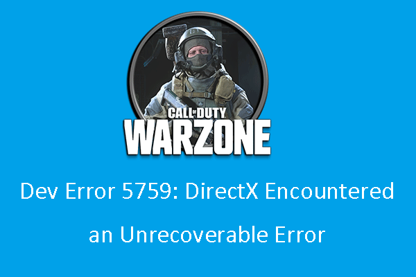 DEV FOUT 5759