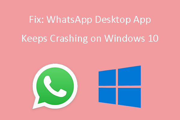 WhatsApp blijft crashen