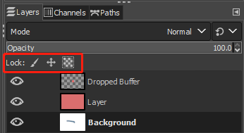 geen van de drie pictogrammen is gemarkeerd