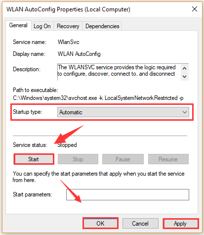 启用WLAN AutoConfig服务的过程
