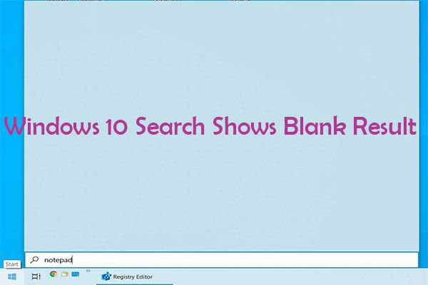 Windows 10-søgning
