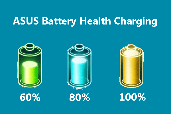 ASUS batterijstatus opladen