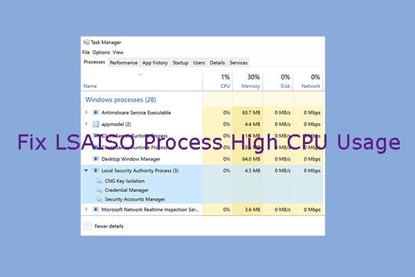 LSAISO proces hoog CPU-gebruik