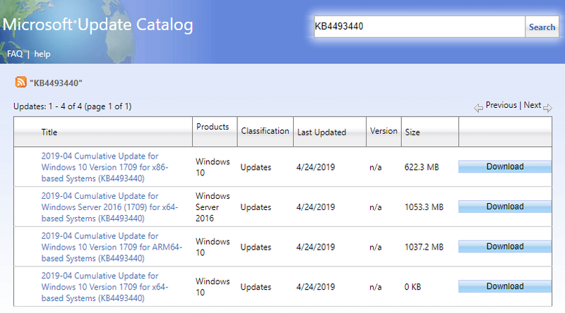 Windows-update downloaden