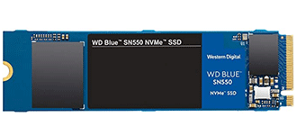 WD Blue SN550 250 GB NVMe interne SSD