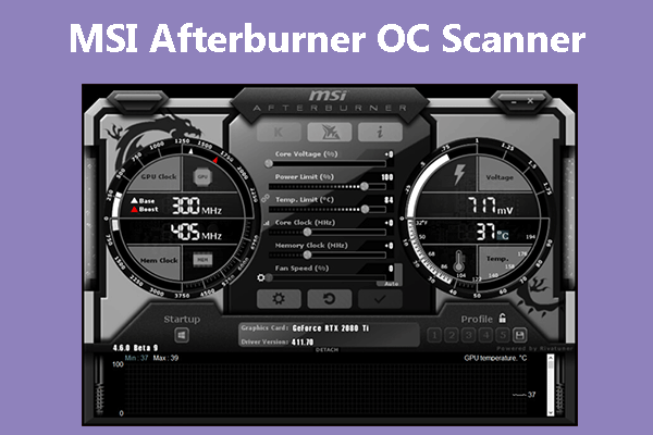 MSI Afterburner OC-scanner