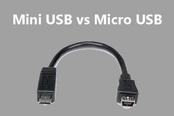 Mini-USB versus micro-USB